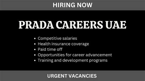 prada careers in dubai|Prada group careers.